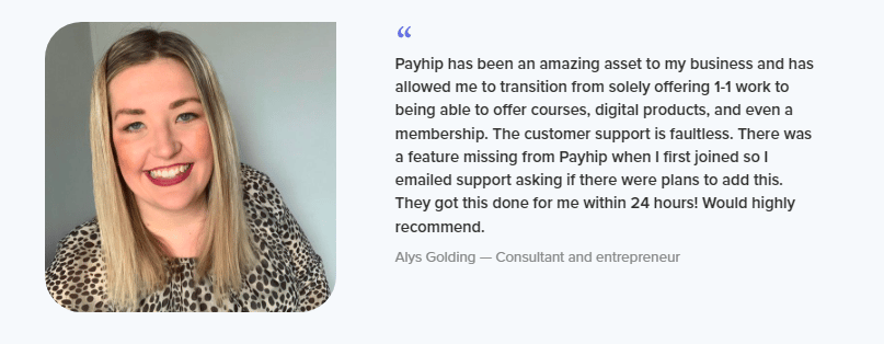 Payhip Customer - Alys Golding — Consultant and entrepreneur